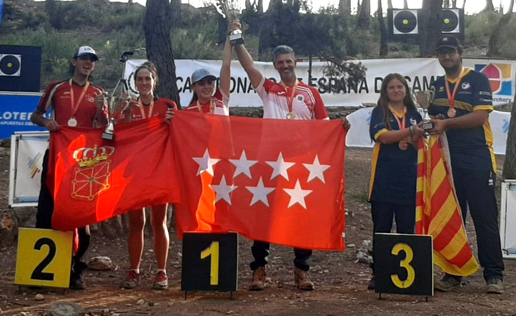 Navarra, tres medallas de plata en el Campeonato de Espa&ntilde;a de Campo de tiro con arco
